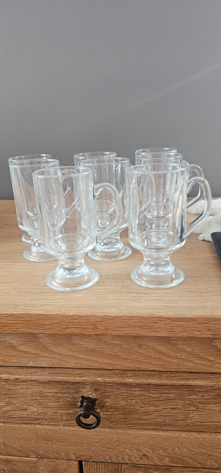 Irish Coffee glazen, Verzamelen, Glas en Drinkglazen, Ophalen, Zo goed als nieuw