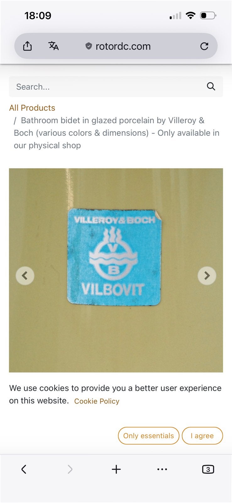 Evier Villeroy et Boch, Lavabo ou Évier, Moins de 25 cm, Comme neuf, Enlèvement