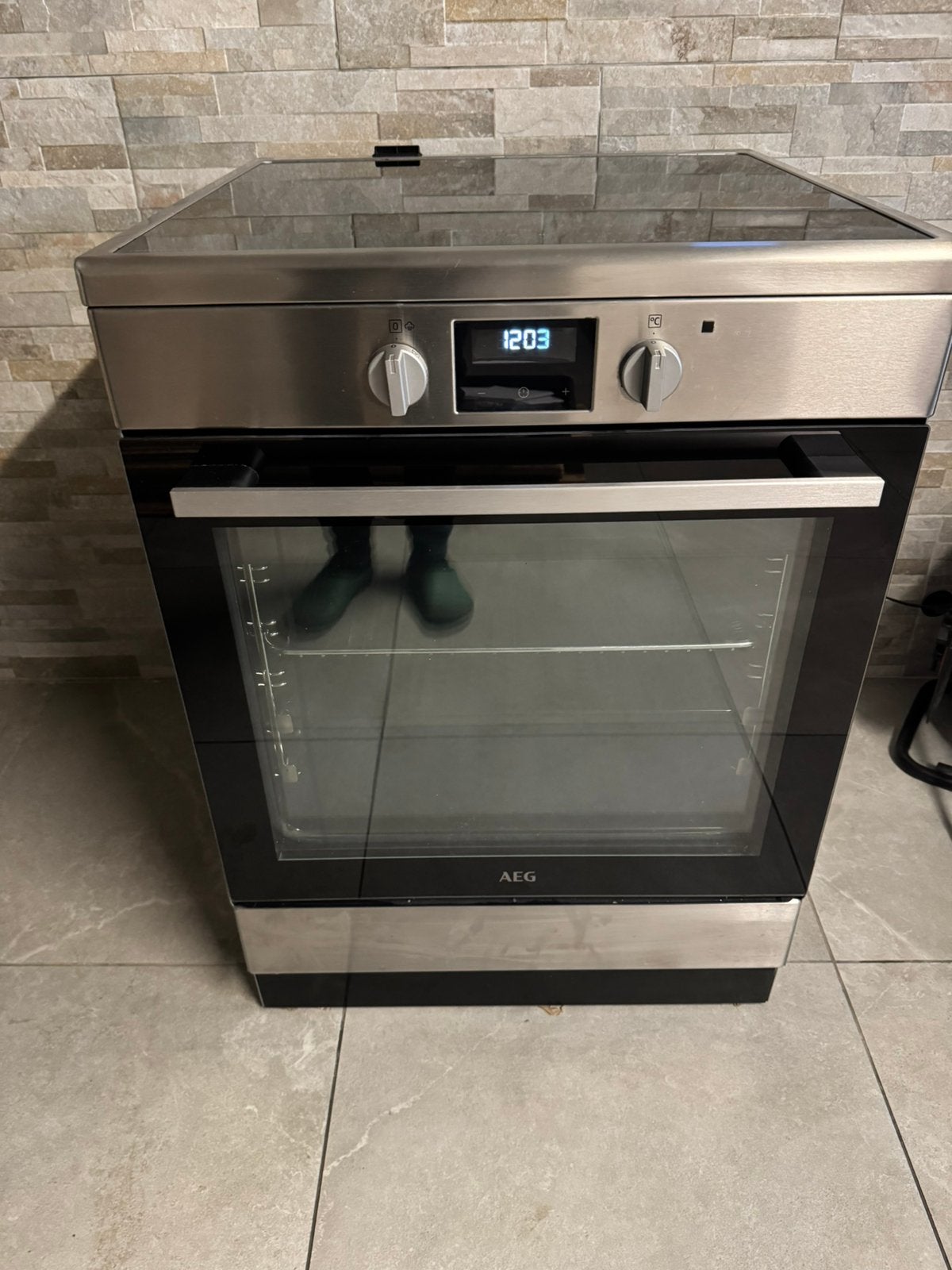 Cuisinière AEG à INDUCTION comme NEUF, Electroménager, Cuisinières, Enlèvement, Induction
