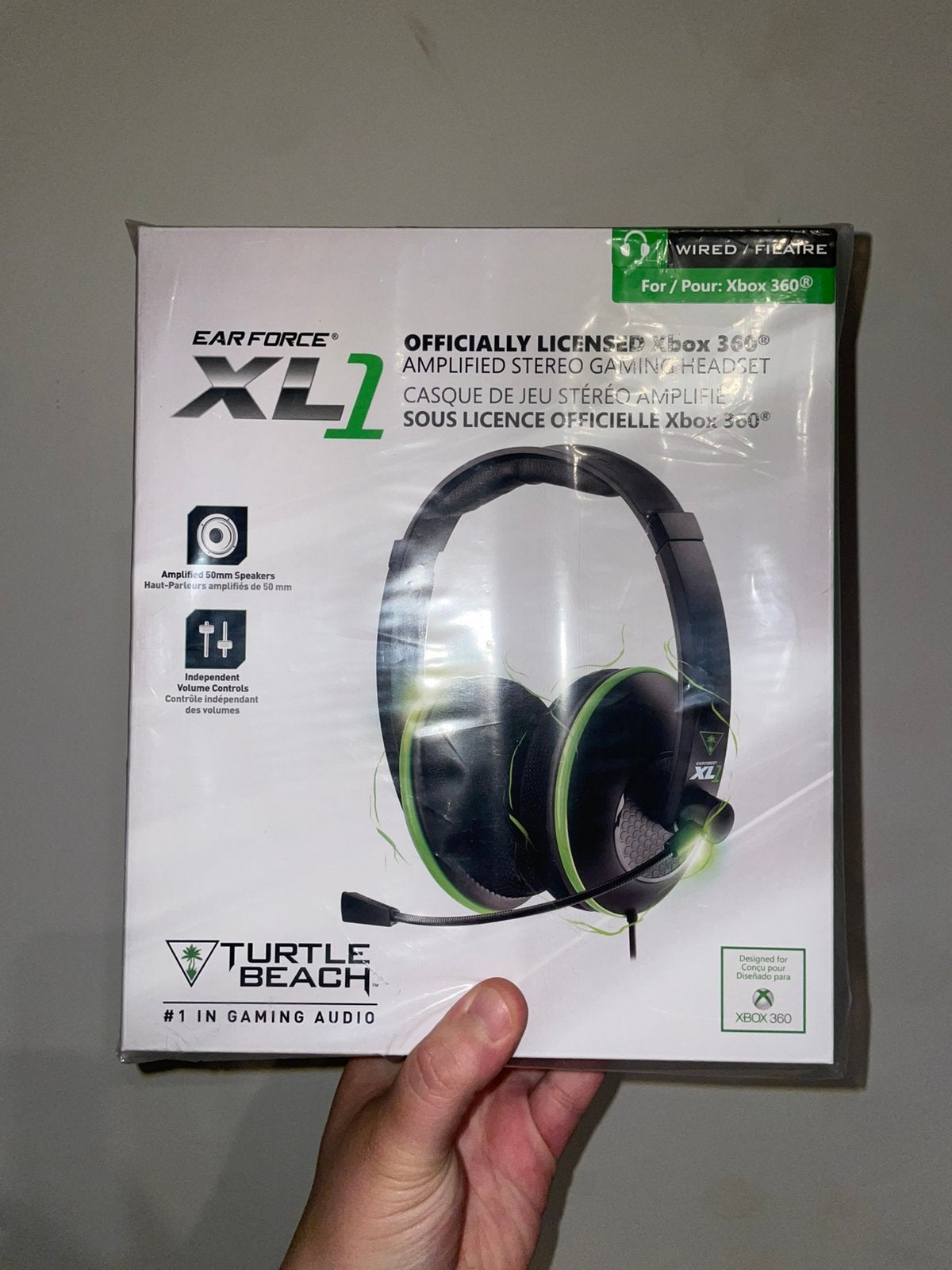Casque Gaming Turtle Beach Ear Force XL1 – Xbox 360, Enlèvement ou Envoi, Neuf