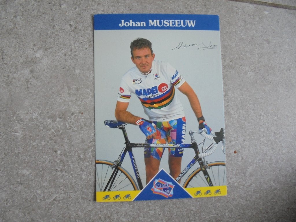 Wielerfoto Johan Museeuw, Verzenden