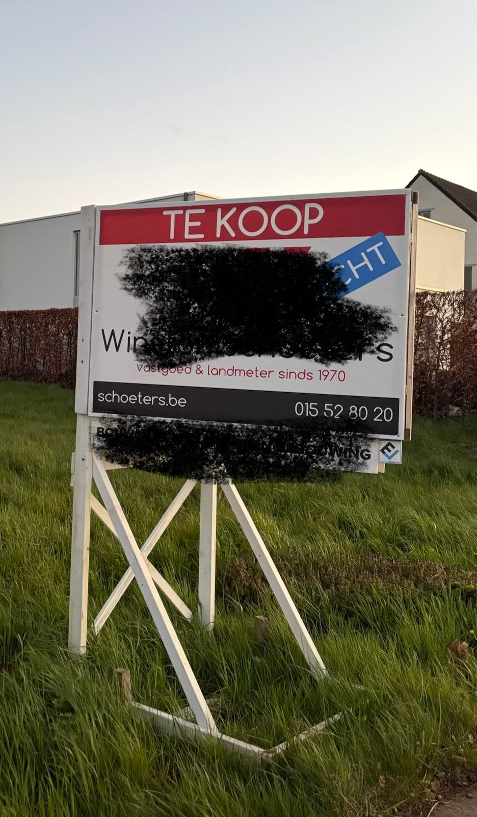 Gratis wit hout frame, Doe-het-zelf en Bouw, Hout en Planken, Ophalen, Gebruikt