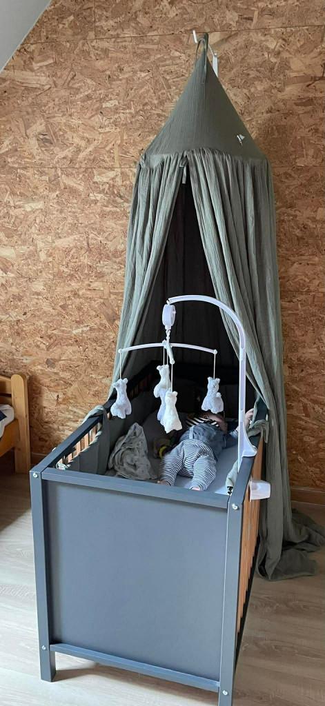 Quax babybed + matras + hemel, Ophalen, Zo goed als nieuw, Overige typen