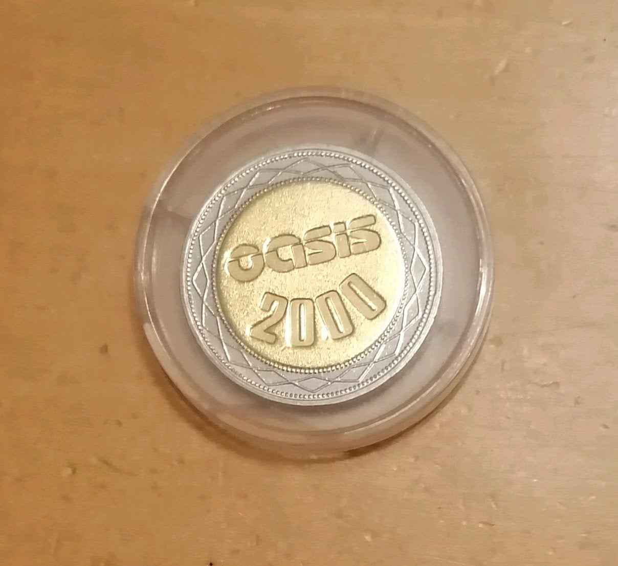 ultra-zeldzame Oasis coin Standing On The Shoulder of Giants, Ophalen, Zo goed als nieuw, Overige typen