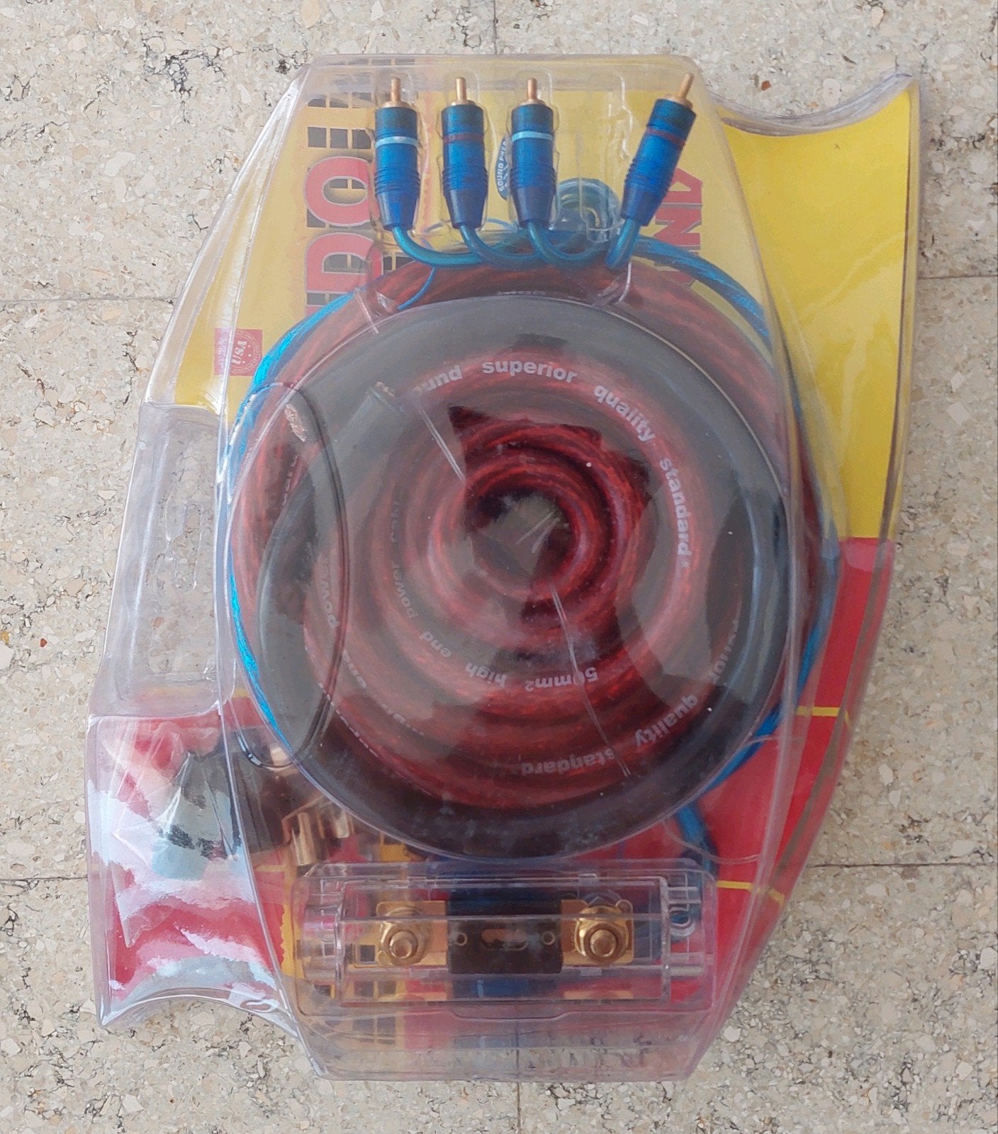 50mm² Car audio kabel kit, Ophalen, Nieuw