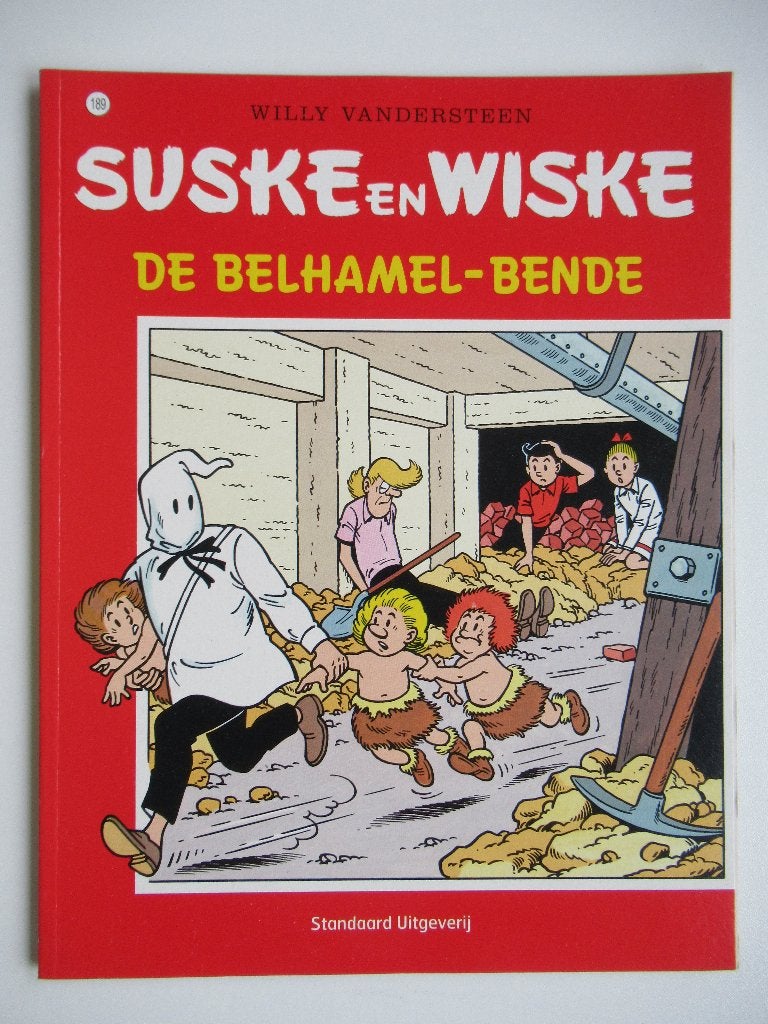 suske en wiske..nr.189....de belhamel-bende, Ophalen of Verzenden, Zo goed als nieuw