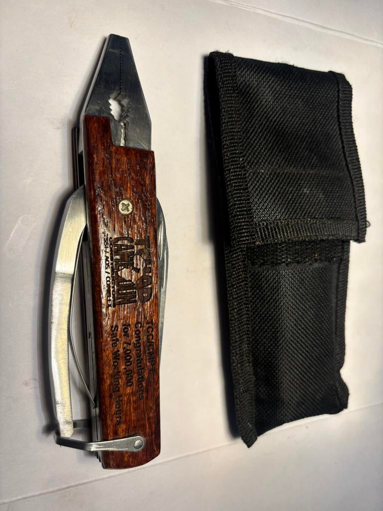 Multitool, Ophalen, Zo goed als nieuw