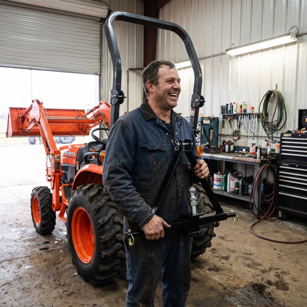 Trekhaak | Minitractor Kubota Iseki Yanmar Mitsubishi, Zakelijke goederen, Verzenden