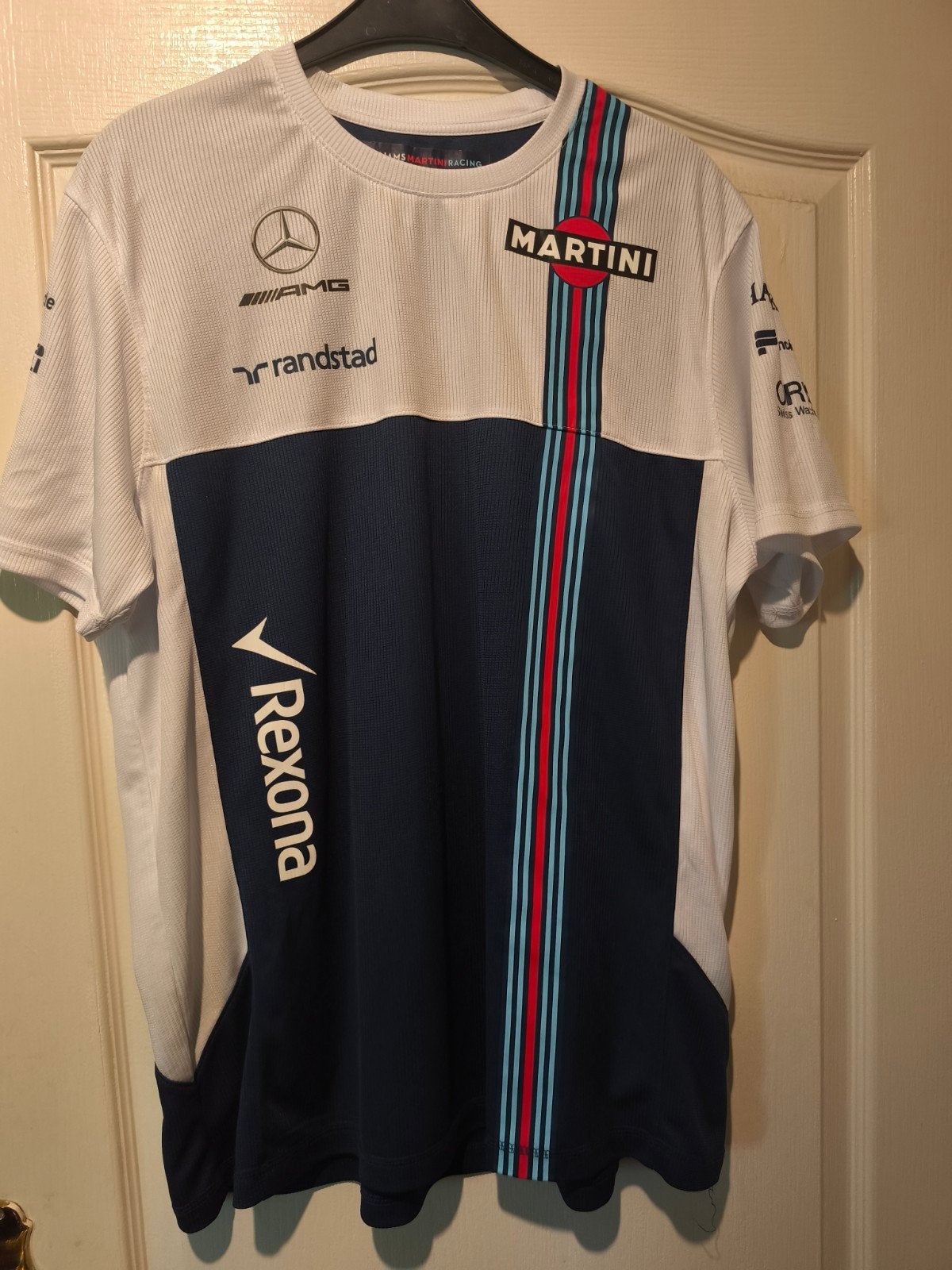 T-shirt Martini Racing Williams, Enlèvement