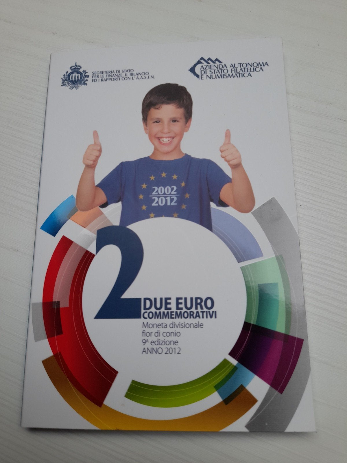 San-Marino  10 jaar euro 2012, Ophalen of Verzenden, 2 euro