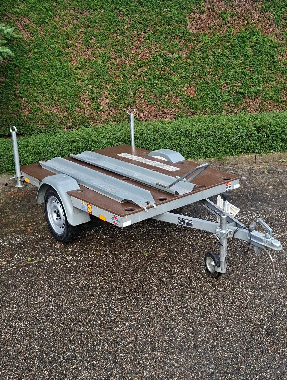 Stema Motortrailer Motor aanhanger / aawagen, Watersport en Boten, Boottrailers, Ophalen