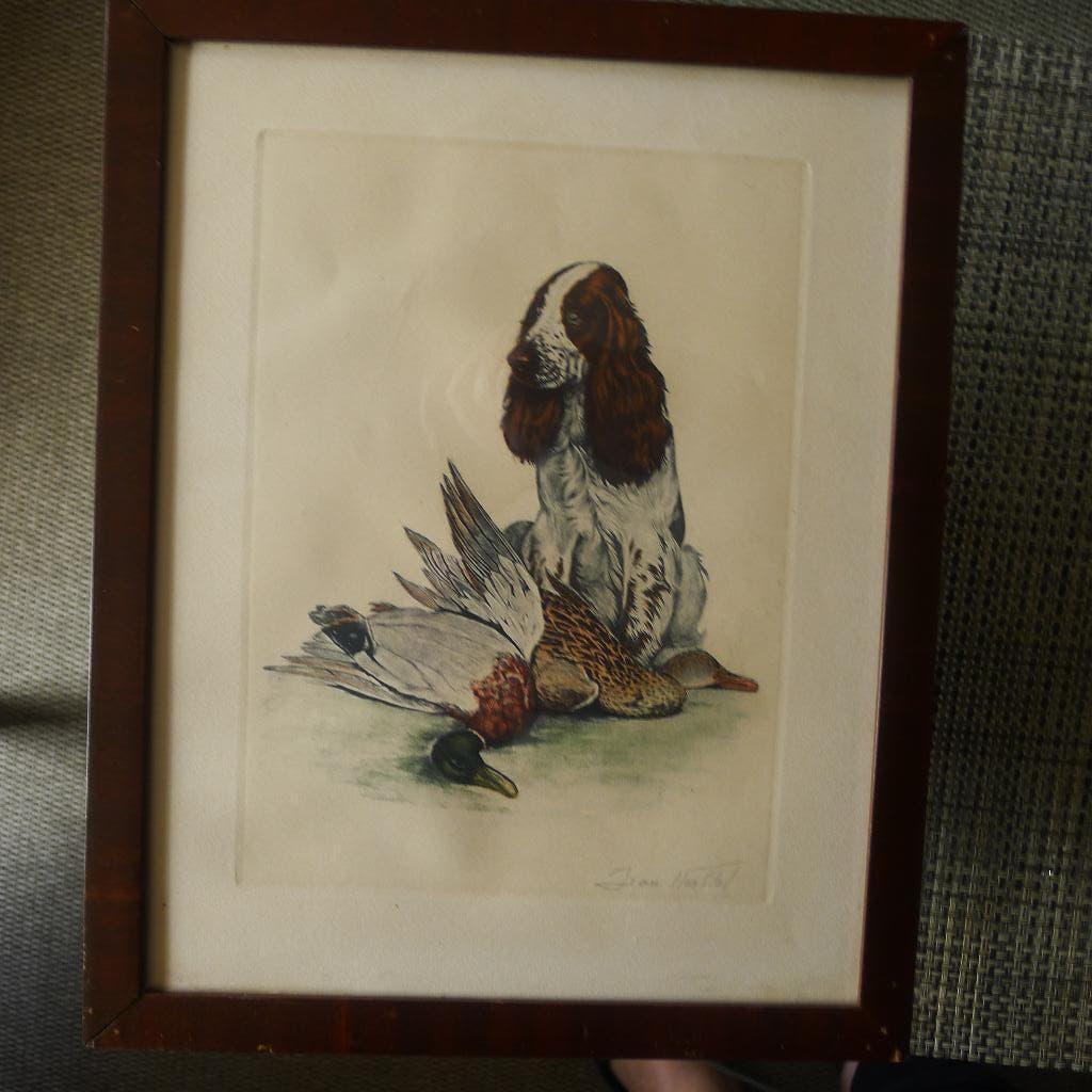 Gravure SETTER Jean HERBLET, Enlèvement ou Envoi, Gravure