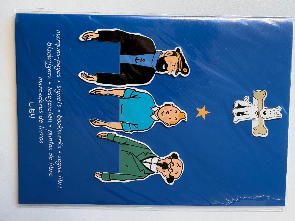 Kuifje bladwijzers, Ophalen of Verzenden, Kuifje, Nieuw, Boek of Spel