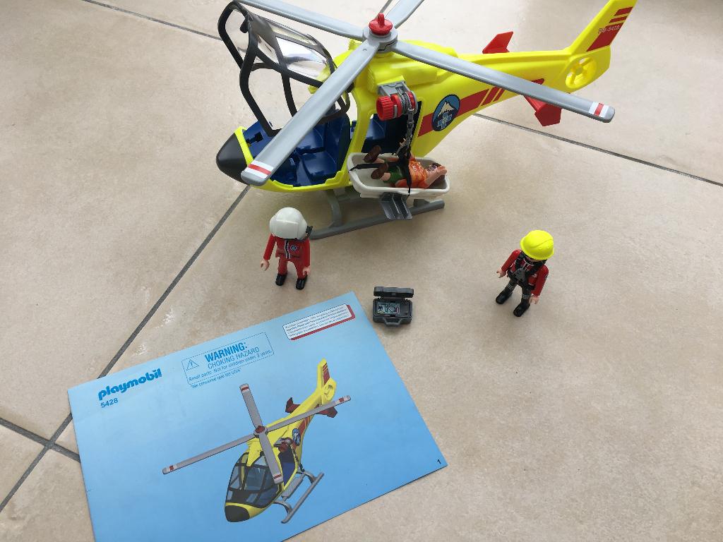 Playmobil reddingshelikopter 5428, Kinderen en Baby's, Speelgoed | Playmobil, Ophalen