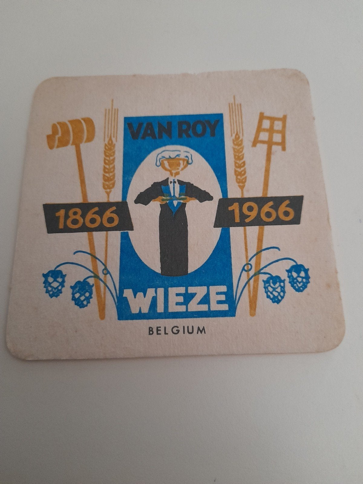 Brasserie Beer Mat par Toy Wieze, Collections, Enlèvement ou Envoi