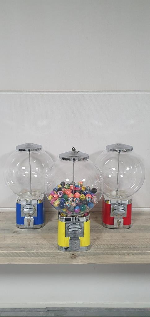Kauwgomballen stuiterballen automaat, Ophalen of Verzenden