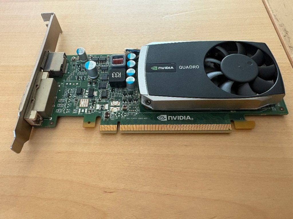 NVIDIA Quadro 600, Computers en Software, Ophalen, Gebruikt, PCI-Express 2, GDDR3