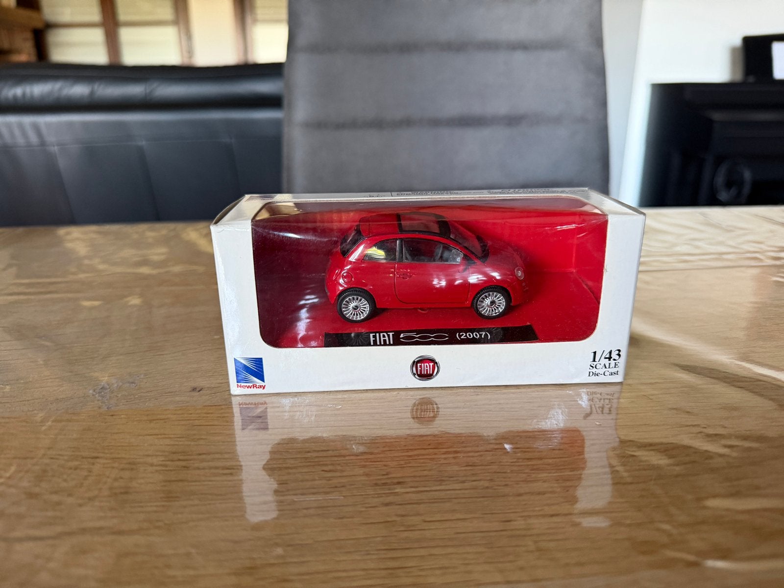 Fiat 500 1:43 2007, Ophalen