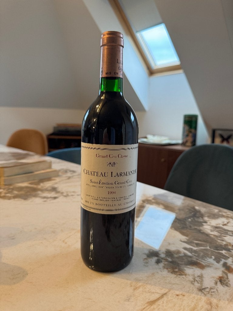 Château Larmande Grand Cru Classé 1994, Neuf, Enlèvement ou Envoi, Pleine, Vin rouge