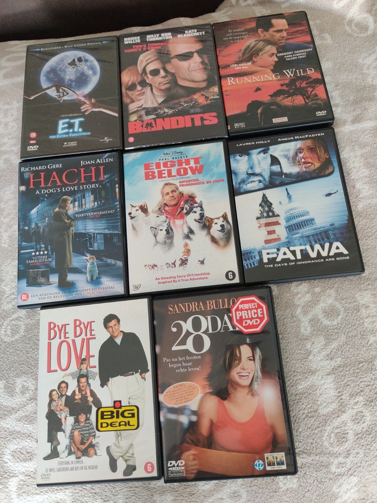 DVD,, Enlèvement