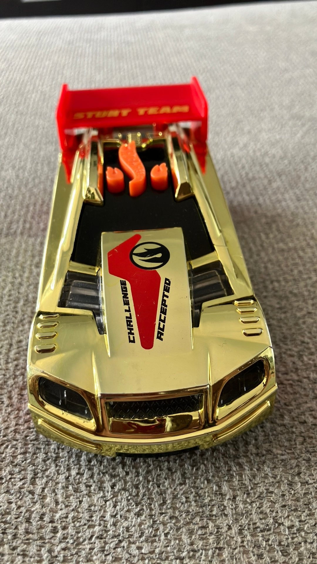 Raceauto van Hotweels, Ophalen, Zo goed als nieuw
