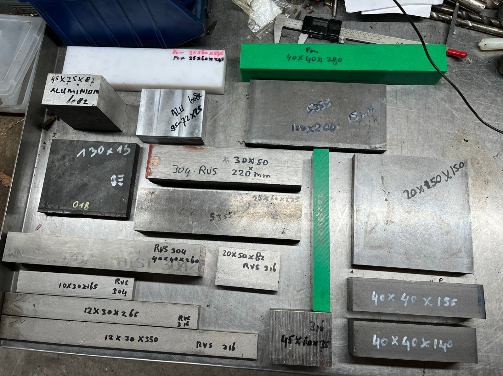 Freesmachine materiaal, Ophalen of Verzenden, Nieuw, Overige metalen