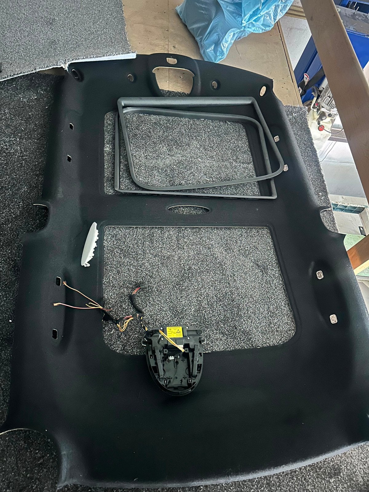Mini cooper s r56 hemelbekleding ZWART, Auto-onderdelen, Ophalen, Mini