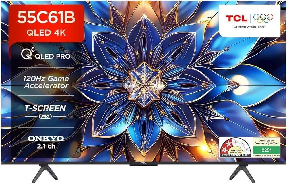 TCL 55C61B – 55" QLED 4K SMART TV, TV, Hi-fi & Vidéo, Autres marques, QLED, 120 Hz, Comme neuf