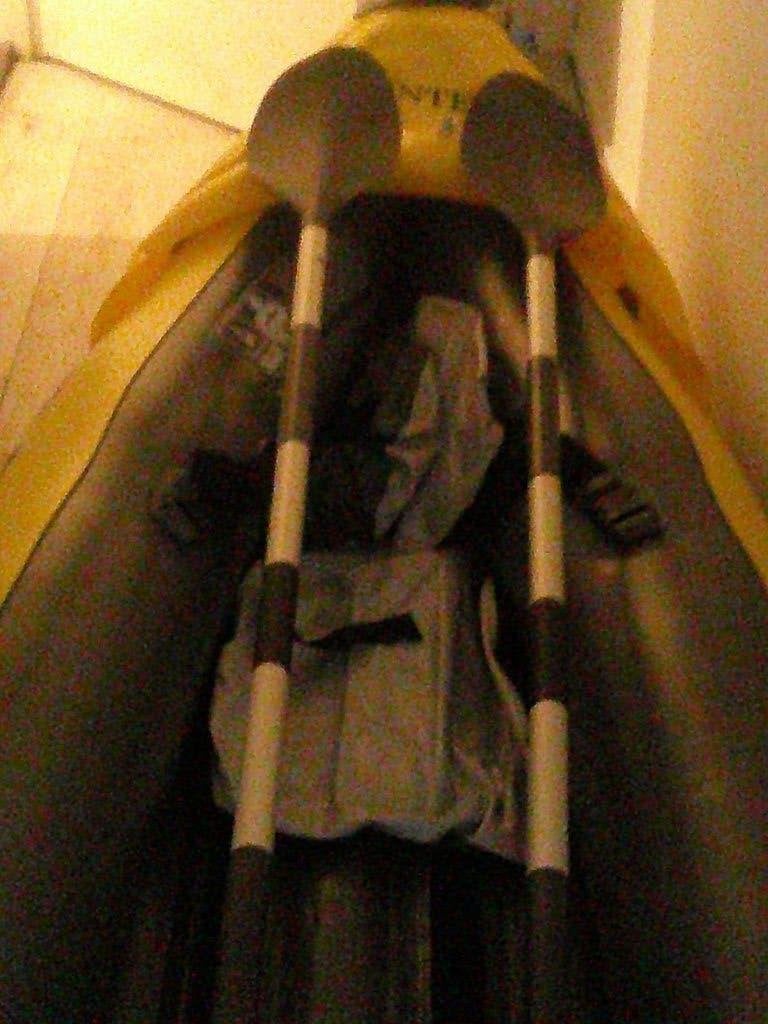 Kajak 2persoons rubber boot compleet 60E., Ophalen, Opblaasbaar, Zo goed als nieuw, 2-persoons