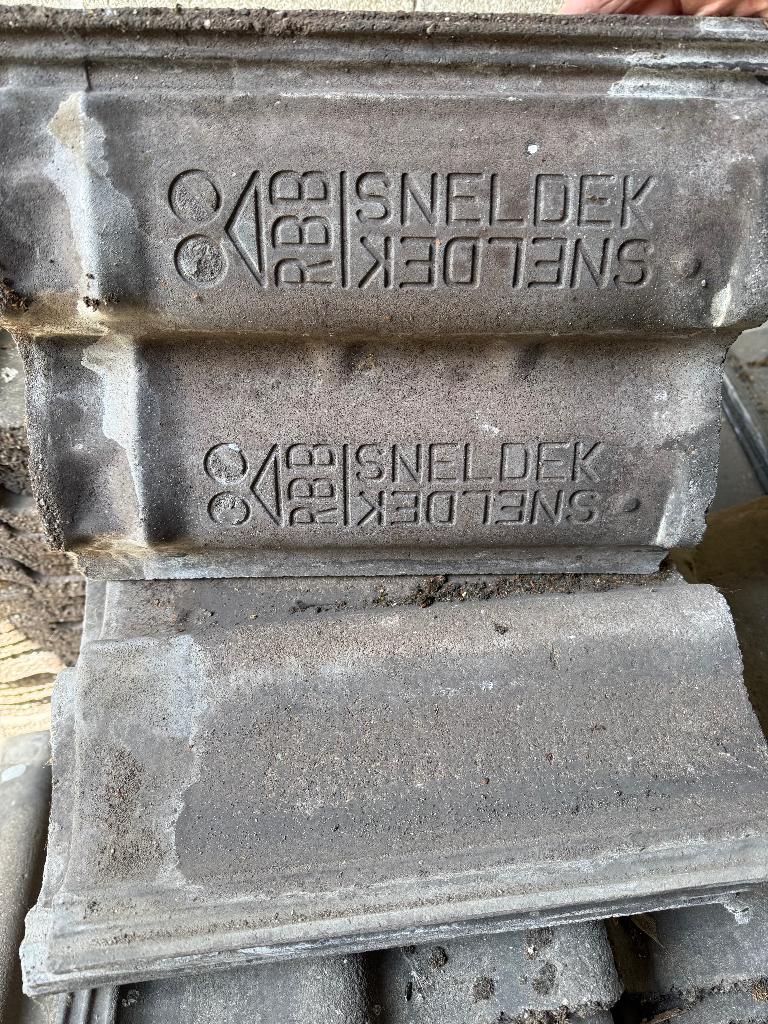 betonpannen sneldek RBB (300 stuks), Tuiles, Gris, Pierre ou Argile, Enlèvement