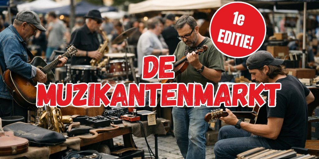 DE MUZIKANTENMARKT ZONDAG 12 JULI 2026, Muziek en Instrumenten, Overige Muziek en Instrumenten, Ophalen
