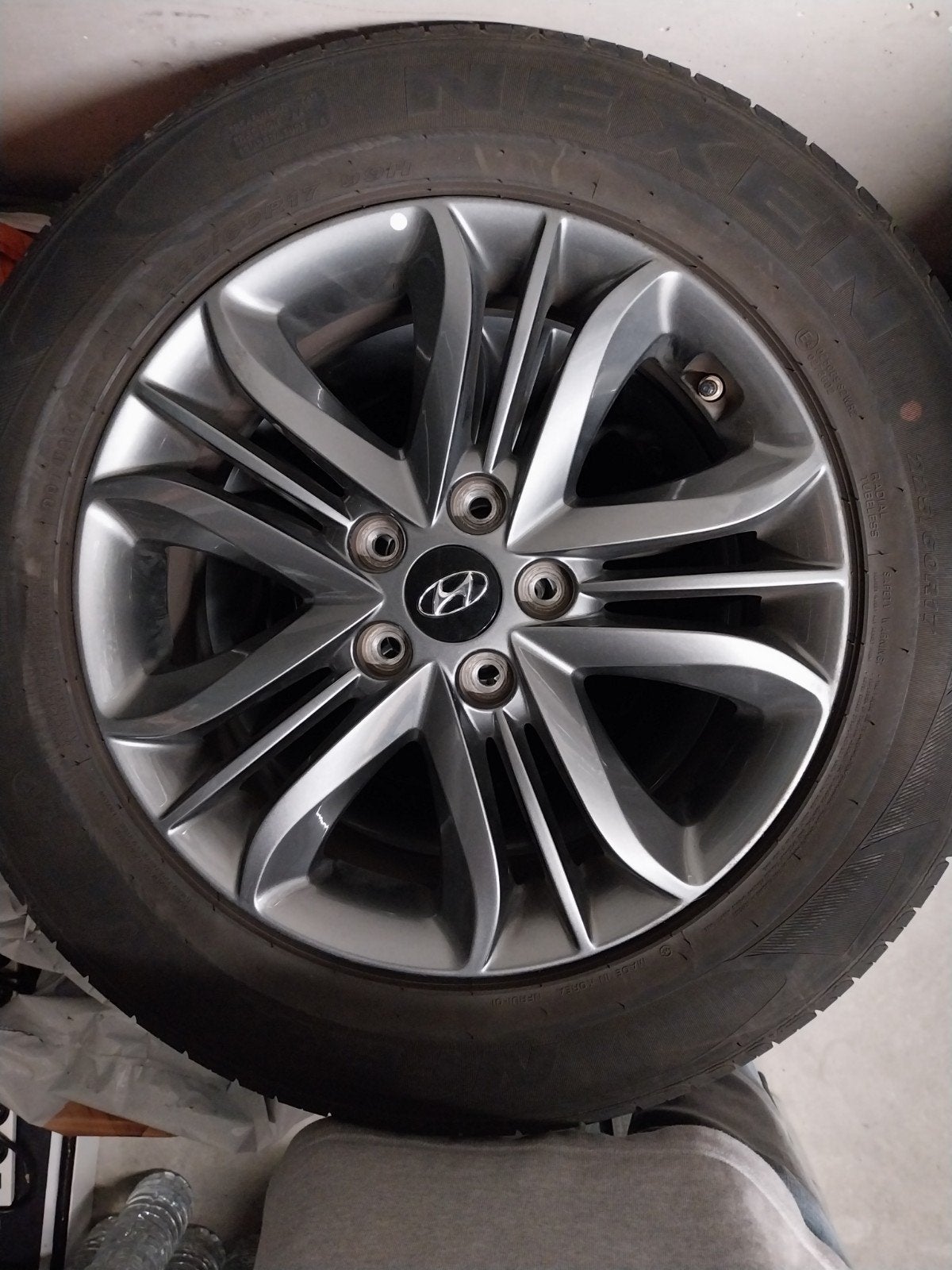 Autobanden en velgen, Auto-onderdelen, Ophalen, Gebruikt, Banden en Velgen, 17 inch