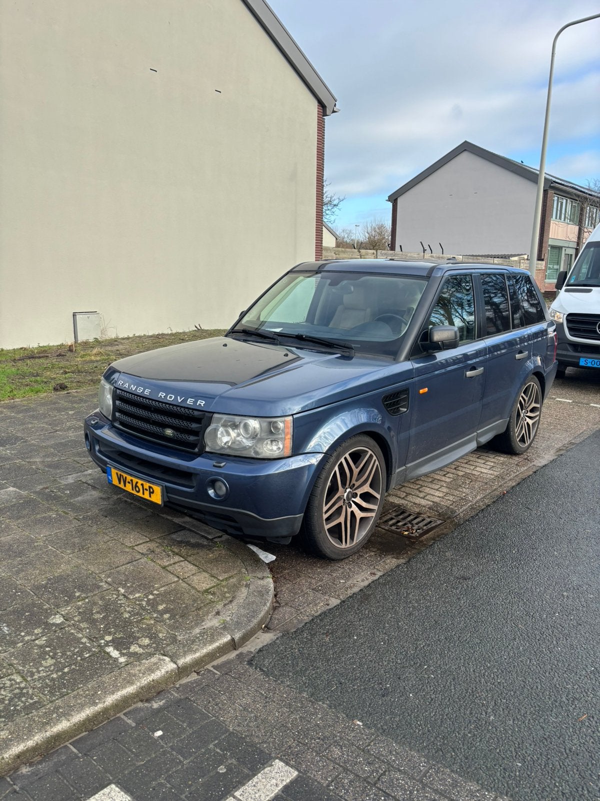 Land Range Rover 2.7HSE Diesel AUT GRIJS KENTKEN, Autos, Cuir, Achat, Beige, Capteur de stationnement
