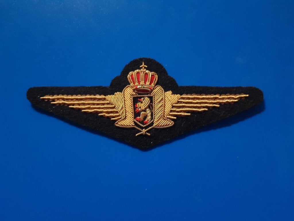 Belgian Air Force Pilot Wing  ( A50 ), Collections, Enlèvement ou Envoi, Armée de l'air, Ruban, Médaille ou Ailes