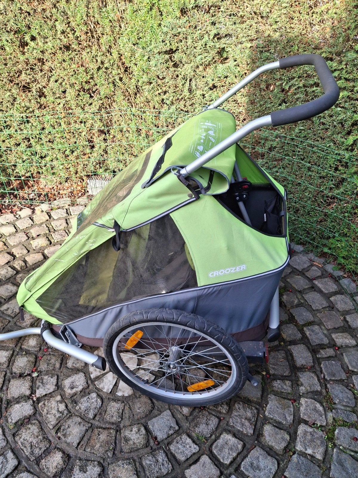 Fietskar Croozer voor 2 kinderen, Enlèvement, Utilisé, Remorque pour enfant, Croozer