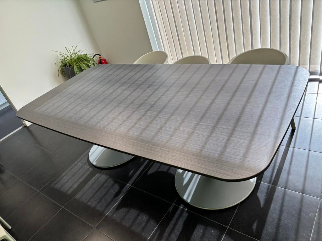 Vergadertafel 240x120, Ophalen, 100 tot 150 cm, 200 cm of meer, Zo goed als nieuw