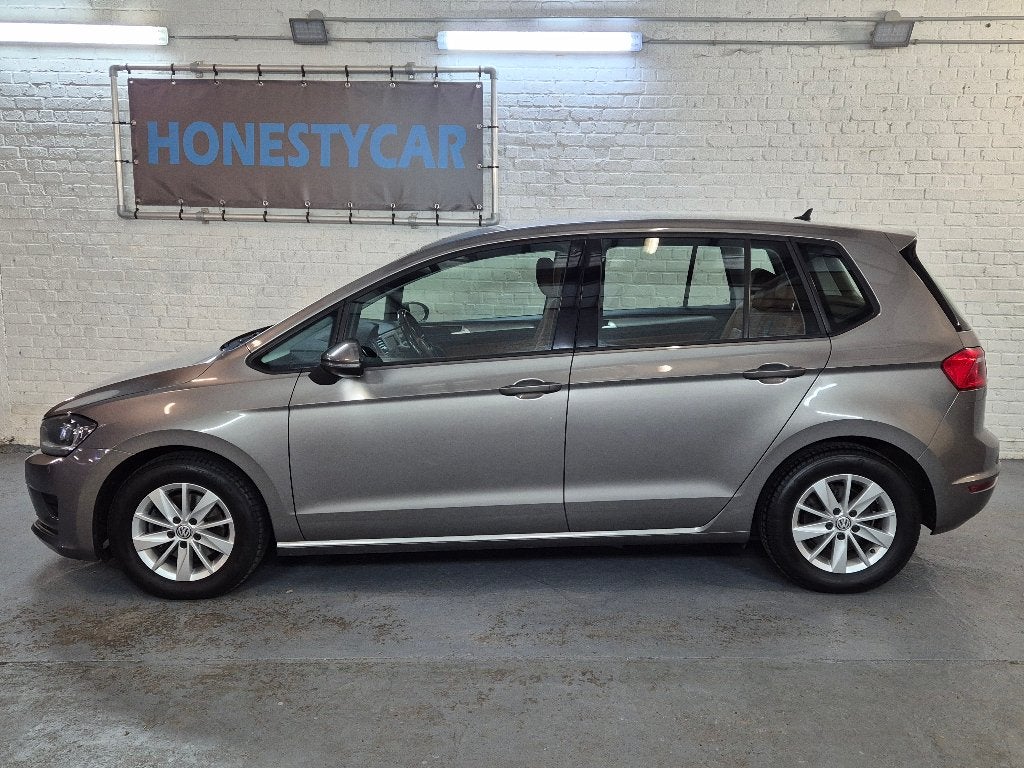 VW Golf 7 Sportsvan 1.2 TSi DSG Highline -Cuir -1prop.-Top !, Essai à domicile, Achat, Euro 6, Entreprise