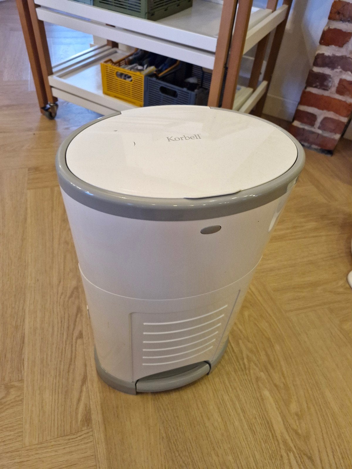 Korbell Luieremmer Vuilbak Pampers, Kinderen en Baby's, Ophalen of Verzenden, Gebruikt, Overige typen