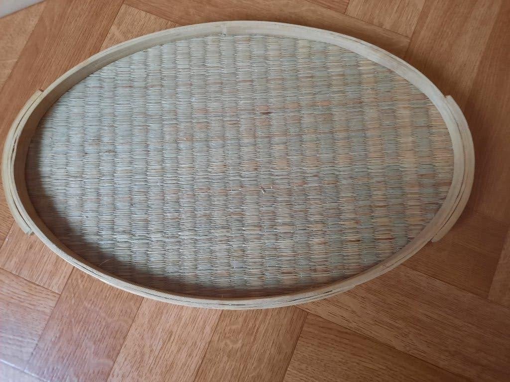 nieuwe rotan ovalen dienschaal, Ophalen of Verzenden, Nieuw