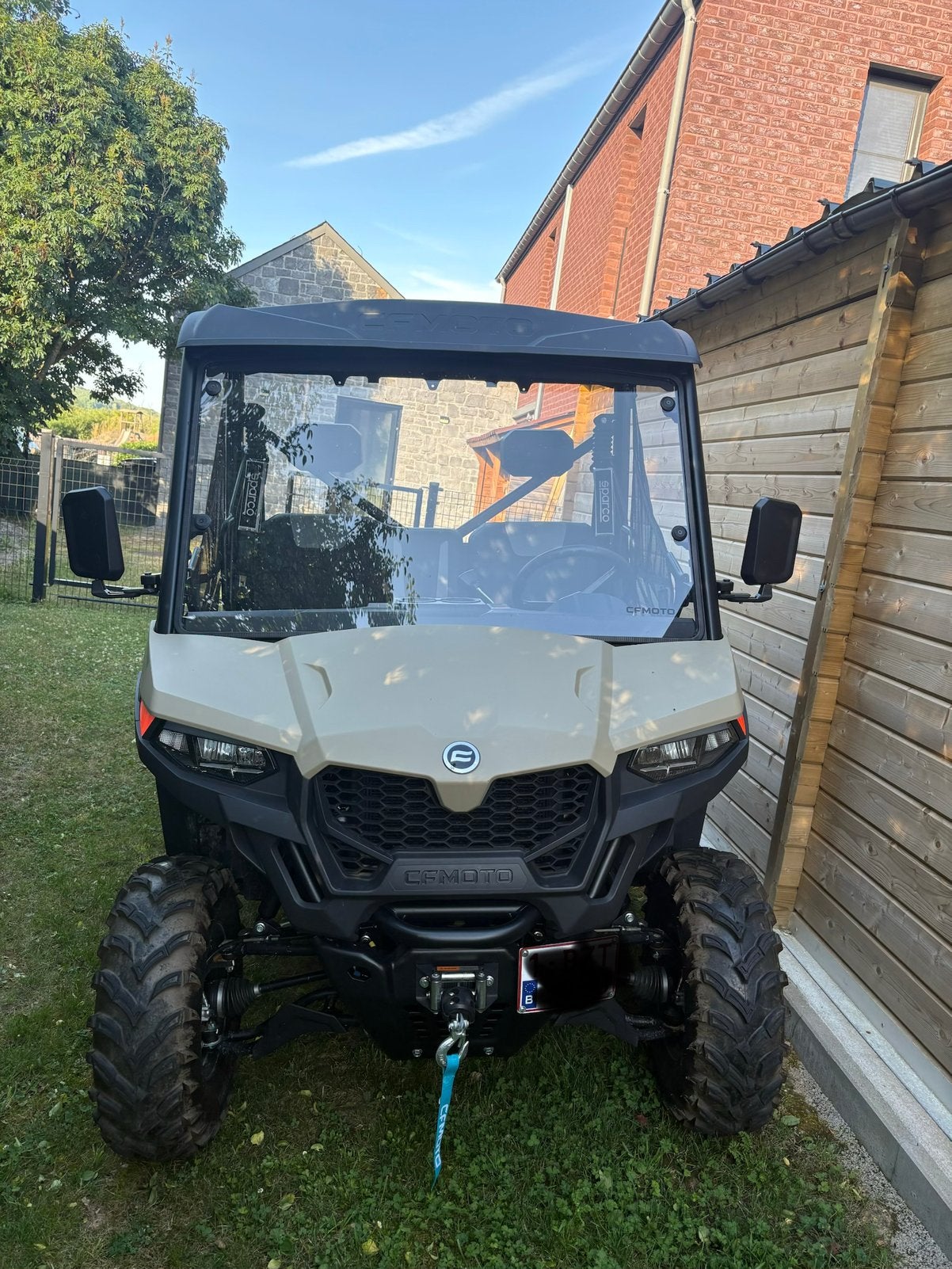 Cf motorfiets Uforce 600, 600 cc