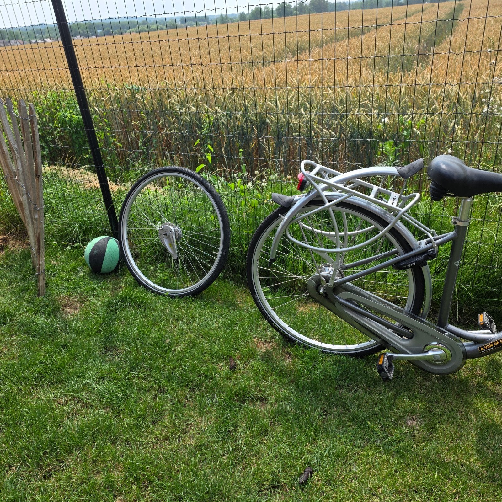Fietsonderdelen, Ophalen