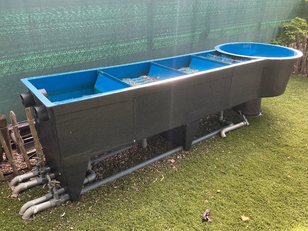 Meerkamerfilter, Ophalen, Gebruikt, Vijverfilter