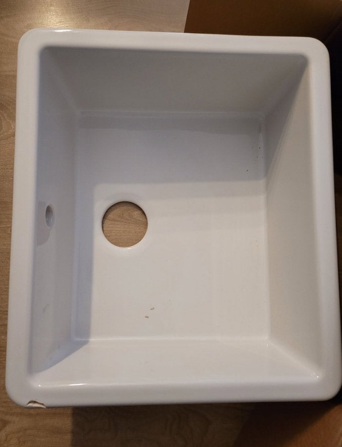 GRATIS inbouwlavabo, Huis en Inrichting, Ophalen, 50 tot 100 cm, Minder dan 100 cm, Wasbak of Wastafel