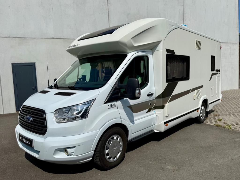 Prachtige Mobilhome Benimar Tessoro 486 met amper 27307km!, Caravans en Kamperen, Mobilhomes, Ford, Bedrijf, 6 tot 7 meter, Benimar