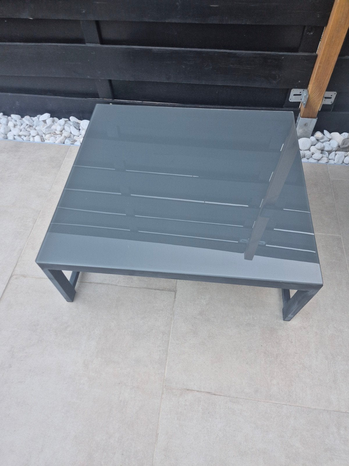 Salontafel in de tuin, Ophalen of Verzenden, Aluminium