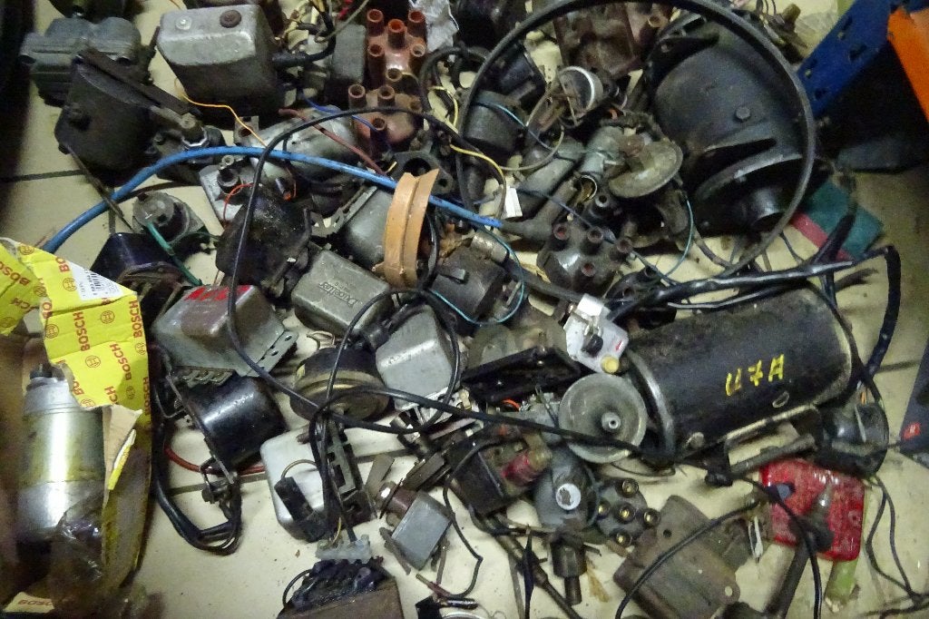 diverse oldtimeronderdelen, Ophalen, Gebruikt, Oldtimer onderdelen