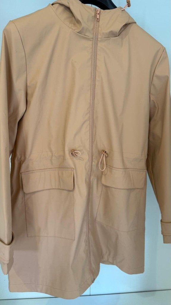 imperméable caramel - parka beige femme M - Veste Veritas, Neuf, Taille 38/40 (M), Veritas, Enlèvement ou Envoi