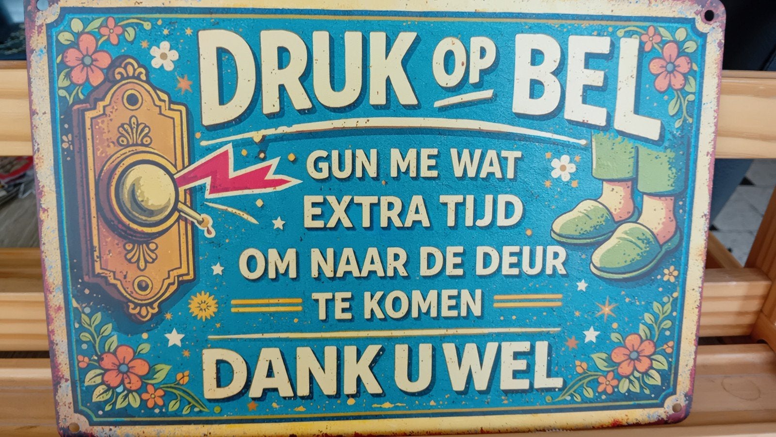mooibtekstbord voor bejaarden, Huis en Inrichting, Woonaccessoires | Tekstborden en Spreuken, Ophalen of Verzenden