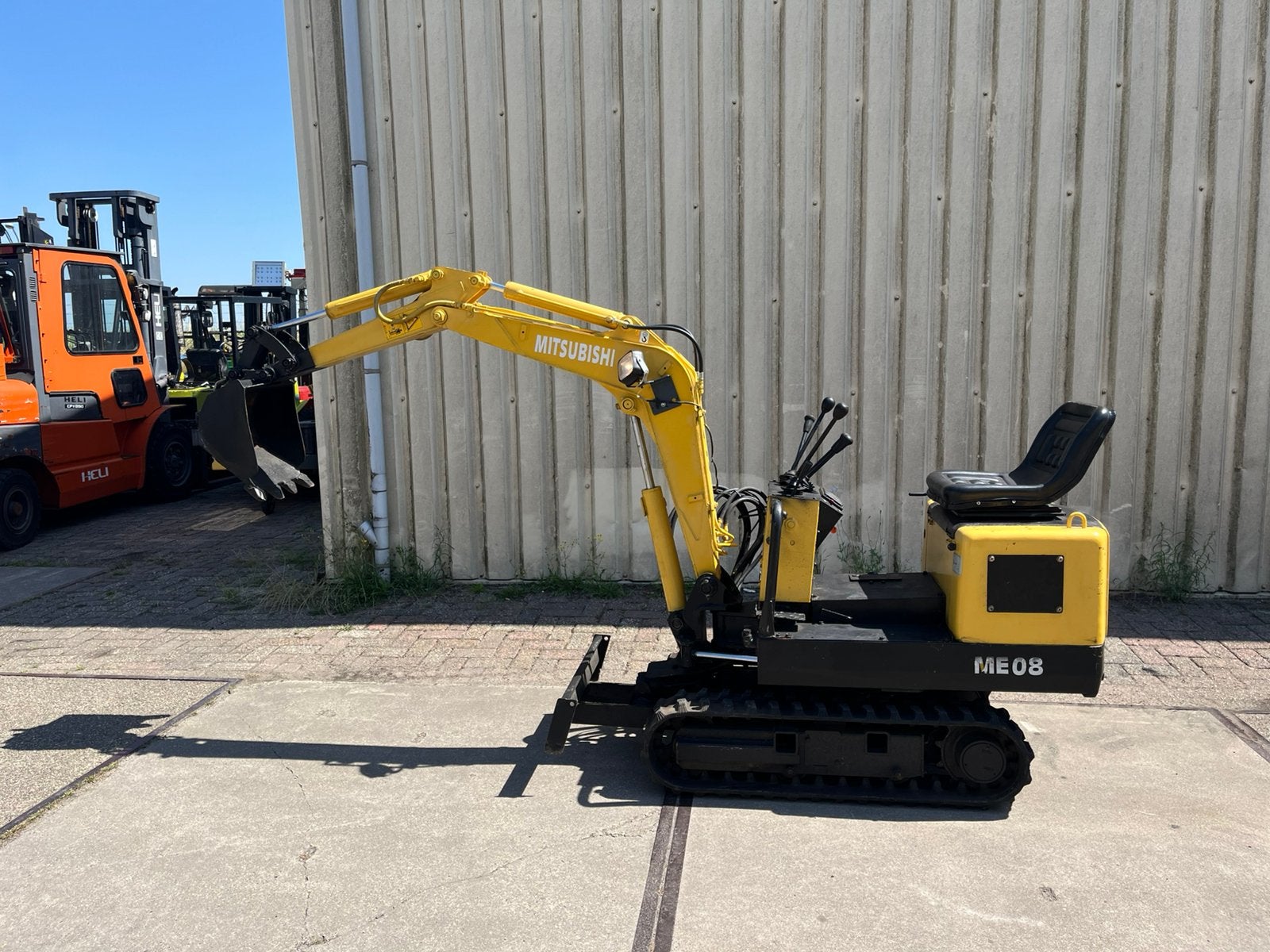 Te Koop Mitsubishi minigraafmachine, Enlèvement, Excavatrice