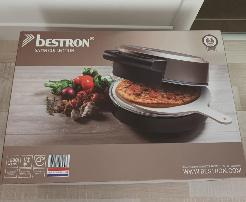 Pizzasteen oven, Ophalen
